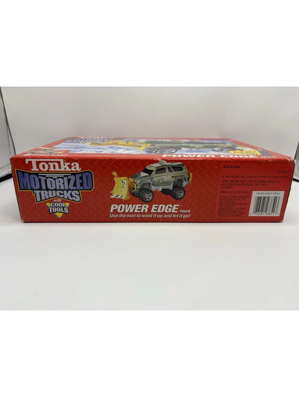 Vintage 1998 Hasbro Tonka Motorized Trucks Power Edge Rare New Open Box